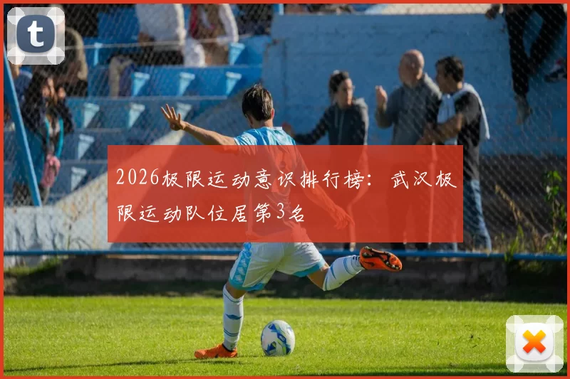 2026极限运动意识排行榜：武汉极限运动队位居第3名